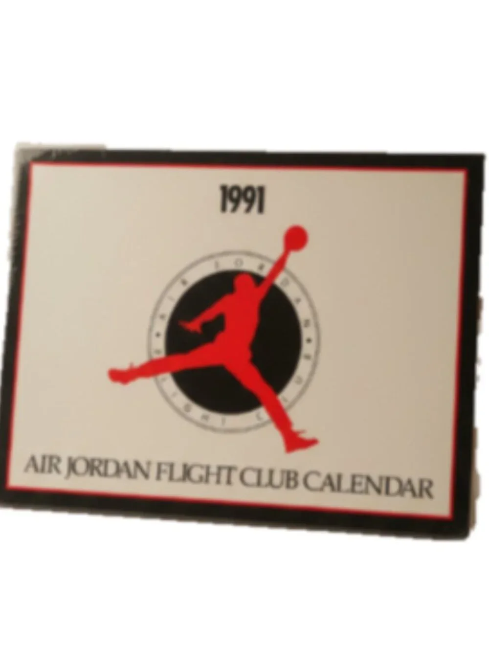Vintage 1991 Wheaties Michael Jordan Air Jordan Flight Club Calendar